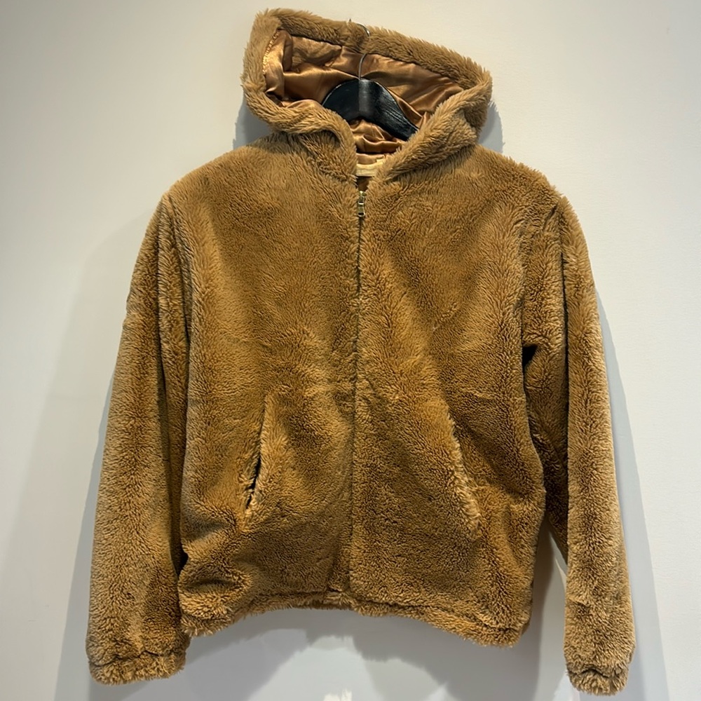 Cute and cuddly teddy jacket